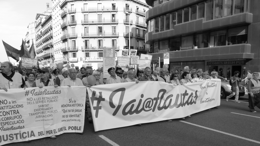 España movilizacion iaioflauta la-tinta