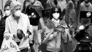 España protestas contra el gobierno por coronavirus la-tinta