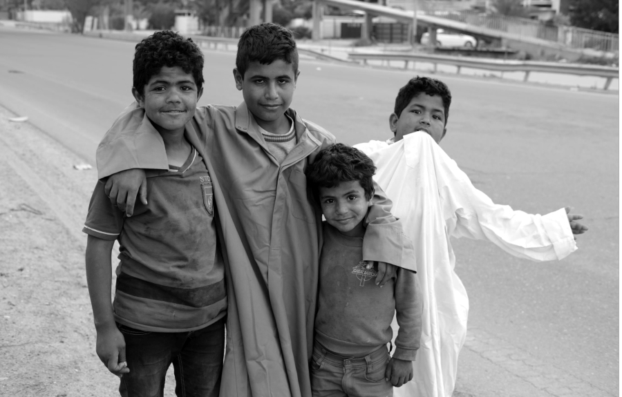 Irak Bagdad niños pobreza la-tinta