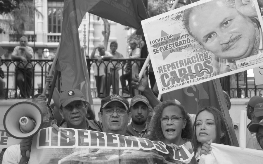 Venezuela marcha repatriacion Ilich Ramirez la-tinta