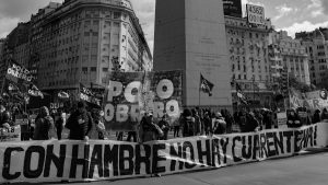 Organizaciones sociales retoman protestas por alimentos, trabajo y la crisis sanitaria