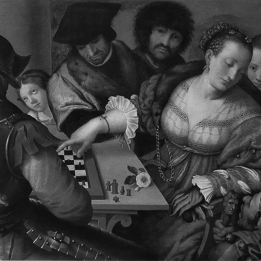 circa-1535-Giulio-Campi-(1508-72)-Game-of-Chess-oil