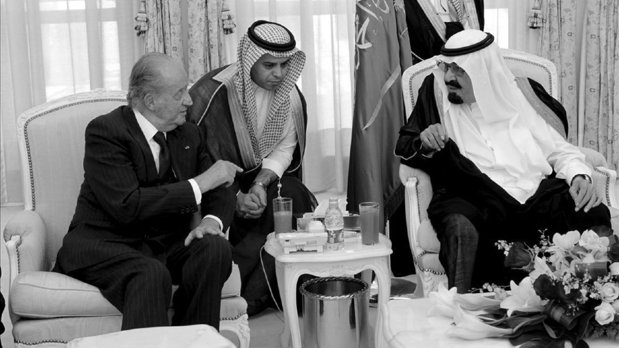 España rey Juan Carlos Arabia Saudi la-tinta