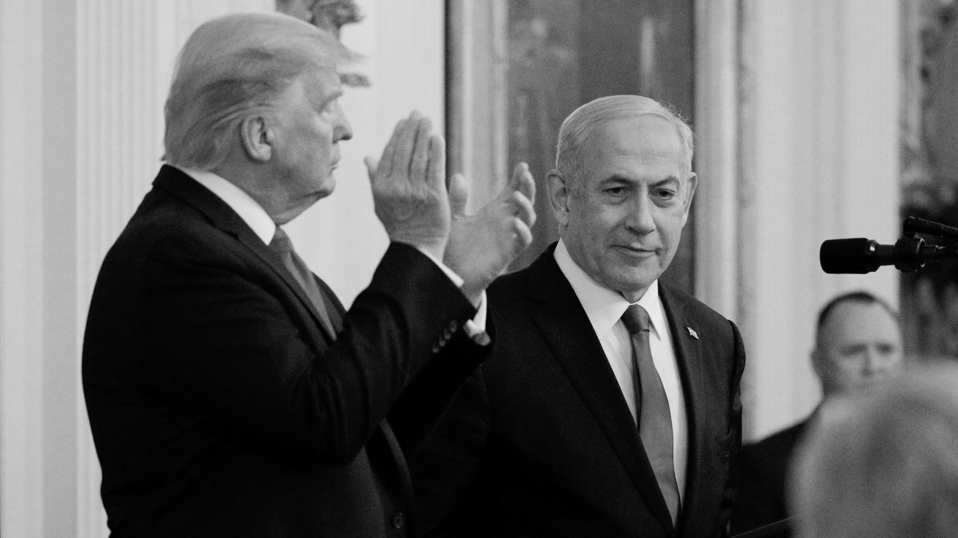 Israel Netanyahu Trump la-tinta