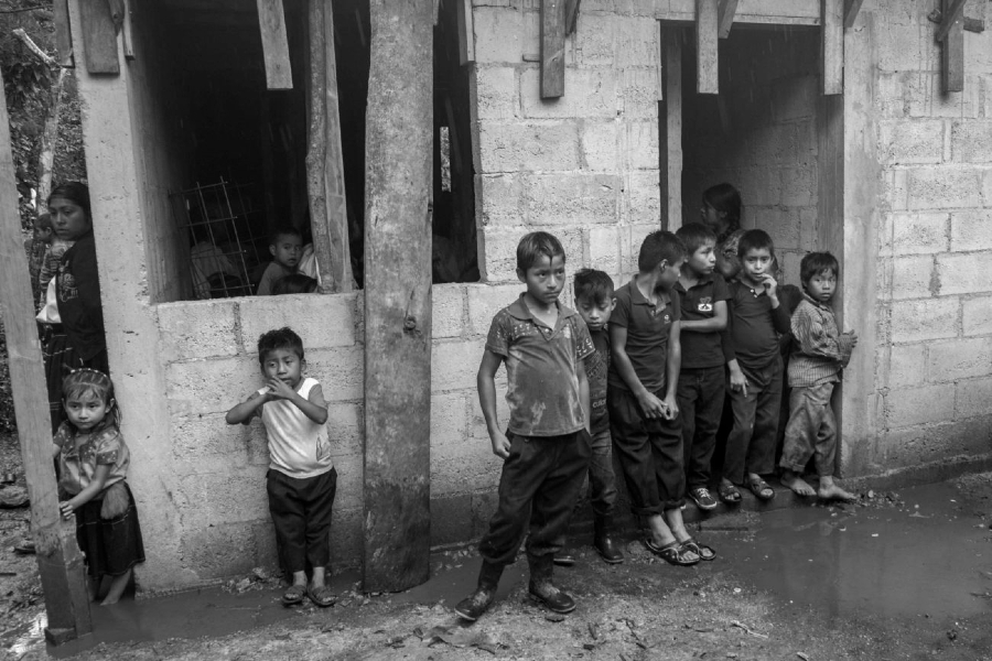 Mexico Magdalena niños desplazados la-tinta