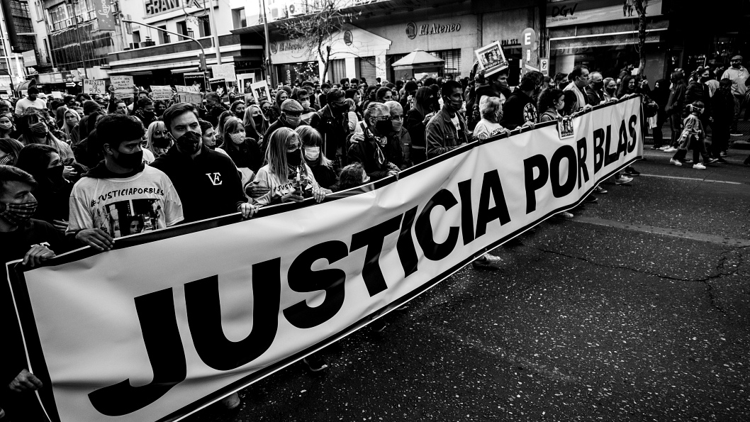 Fotogalería: una multitud pidió Justicia por Blas