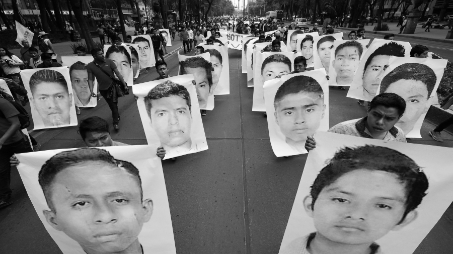 Mexico Ayotzinapa estudiantes desaparecidos la-tinta
