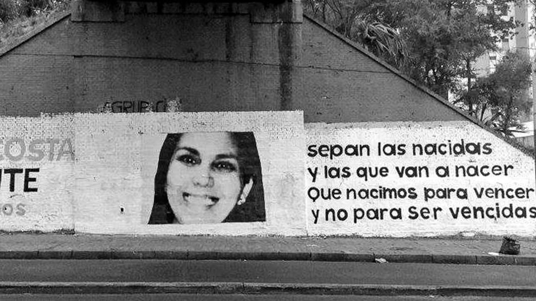 Maru Acosta: “El mural de Paola es una bandera contra los femicidios”