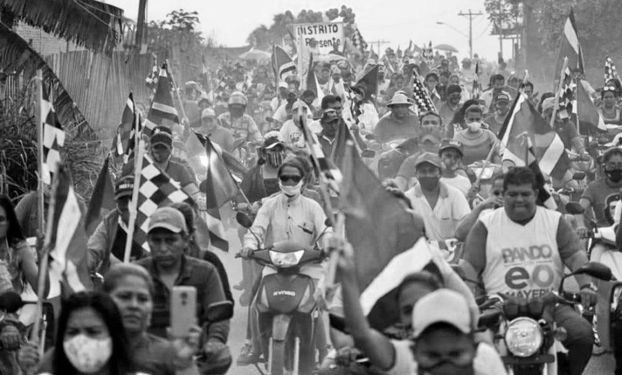 Bolivia Movimiento Al Socialismo movilizacion la-tinta