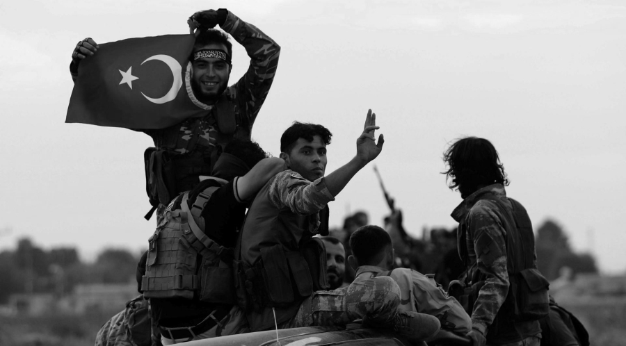 Siria mercenarios pro turcos Al Hamzat la-tinta