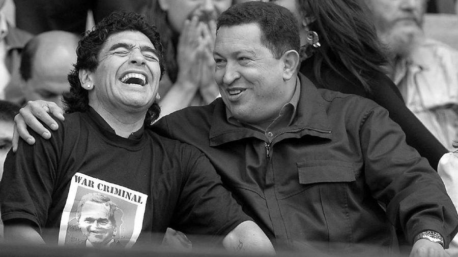 Argentina Maradona Chavez la-tinta