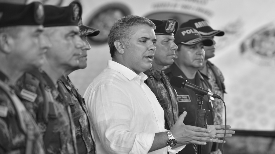 Colombia Duque militares la-tinta