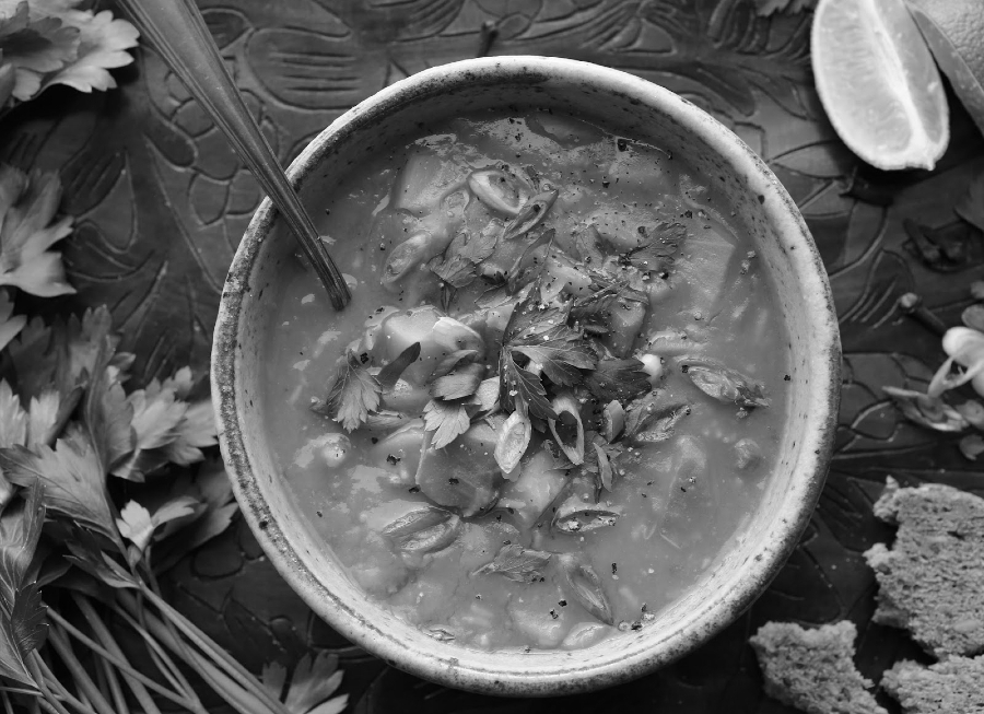 Haiti sopa de calabaza año nuevo la-tinta