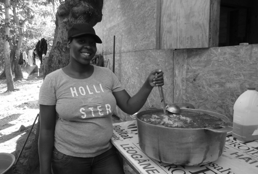 Haiti sopa de calabaza preparacion la-tinta