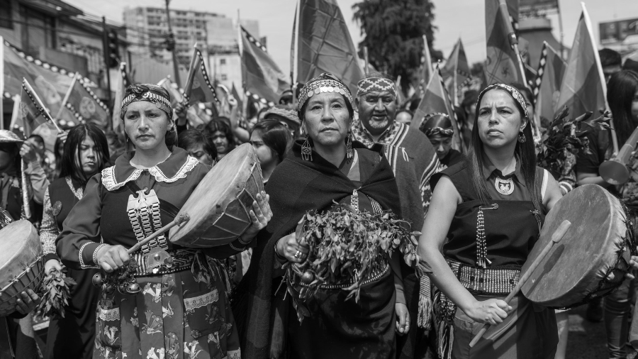 Chile mujeres mapuche la-tinta