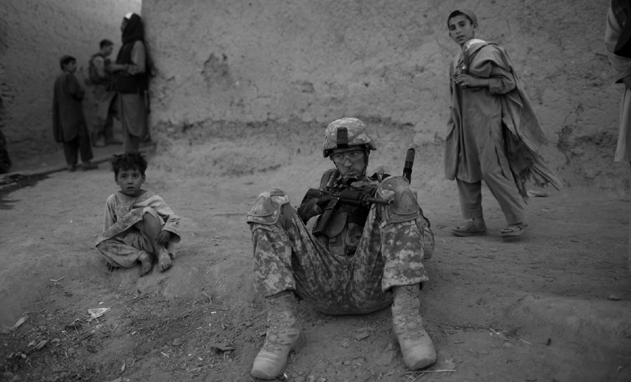 Afganistan militar estadounidense la-tinta