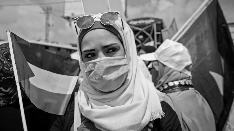 Palestina pandemia de covid Cisjordania la-tinta