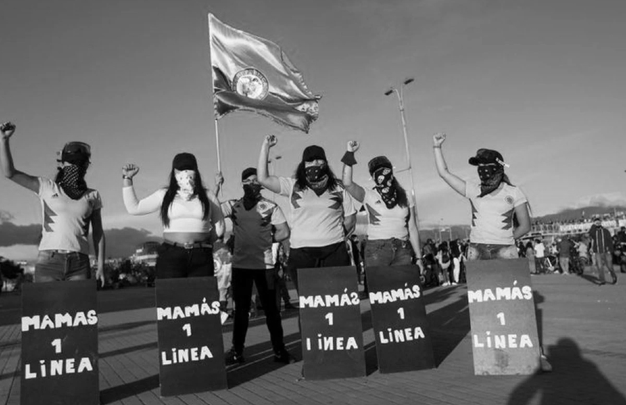colombia mamas primera linea protestas la-tinta