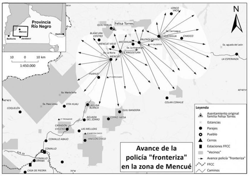 Campaña-Desierto-mapuche-patagonia-avance-policia-fronteriza-mencué