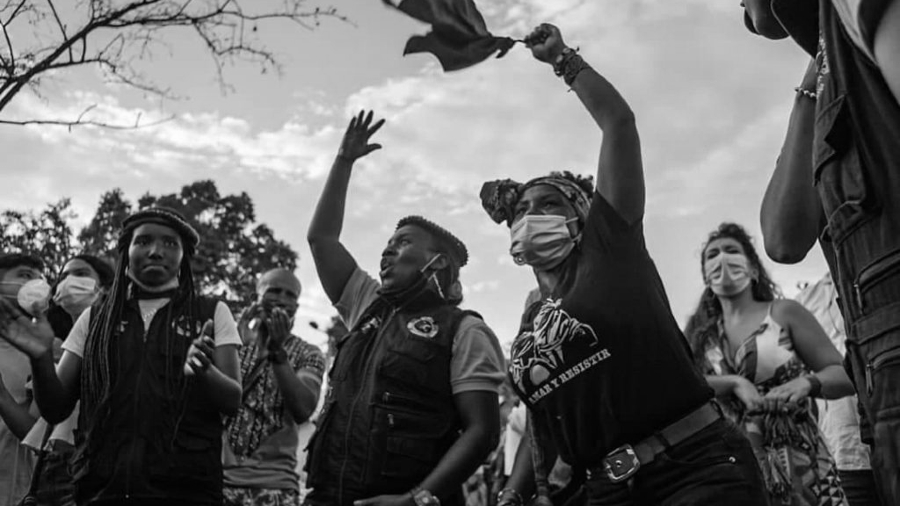 colombia protesta afro la-tinta