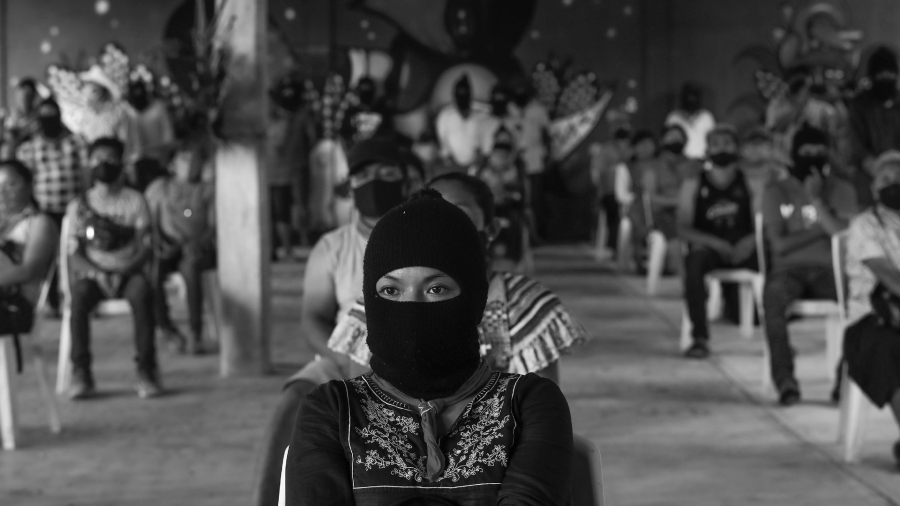 Mexico mujeres del EZLN la-tinta