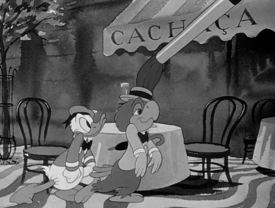 Walt Disney Jose Carioca Pato Donald la-tinta