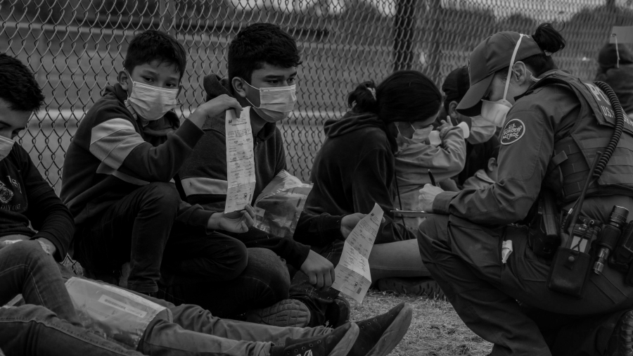 Estados Unidos niños migrantes frontera la-tinta