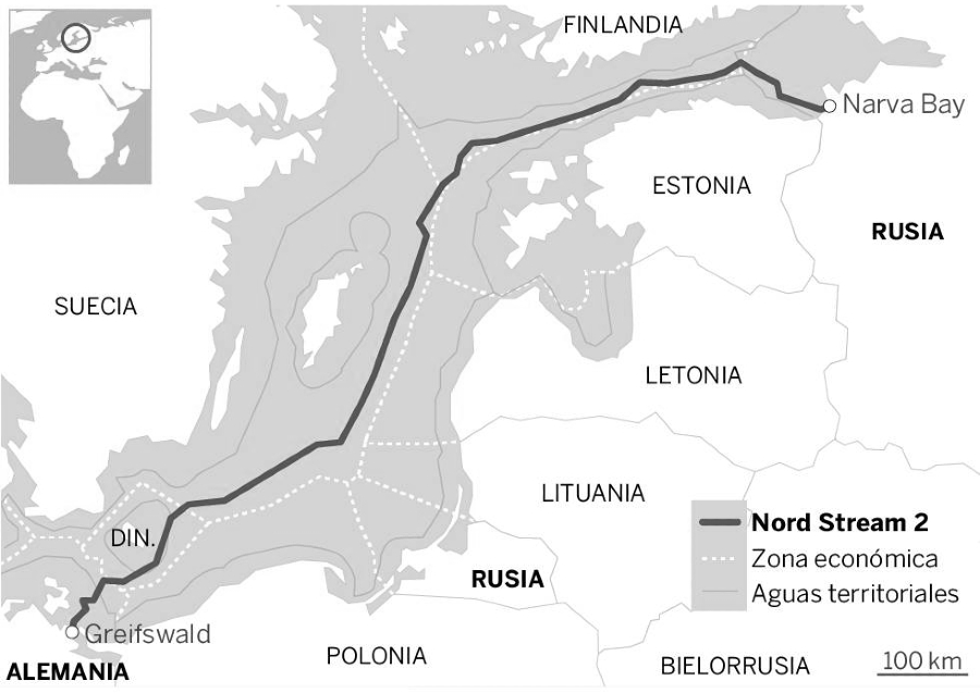 Europa gasoducto nord stream 2 la-tinta