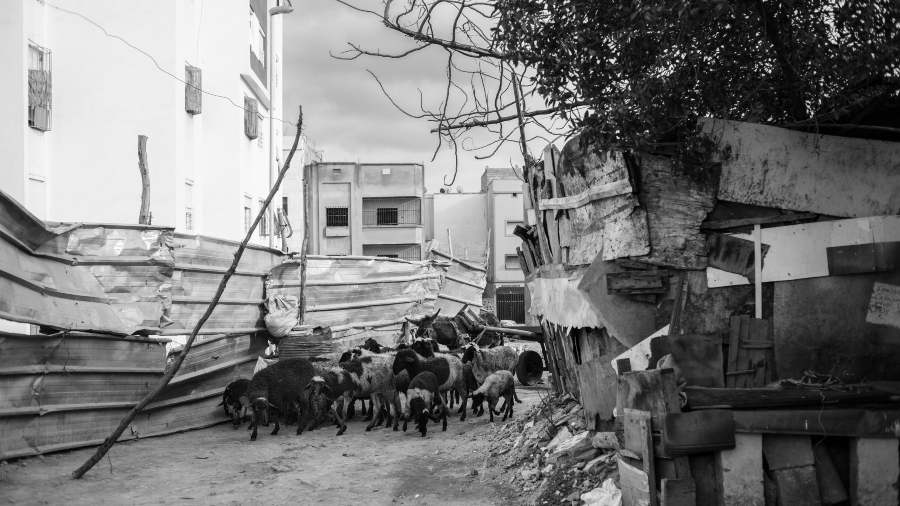 Marruecos Casablanca pobreza la-tinta