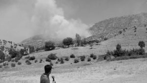 Kurdistan montañas de Qandil bombardeos la-tinta