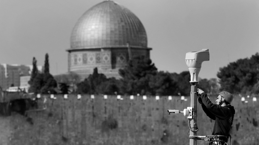 Israel sistemas de vigilancia Palestina la-tinta