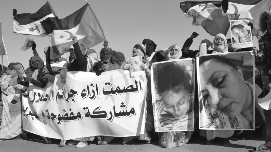 Sahara Occidental Sultana Khaya protestas la-tinta