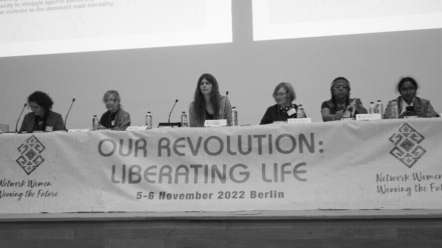 Alemania Kurdistan Conferencia Internacional de Mujeres panel la-tinta