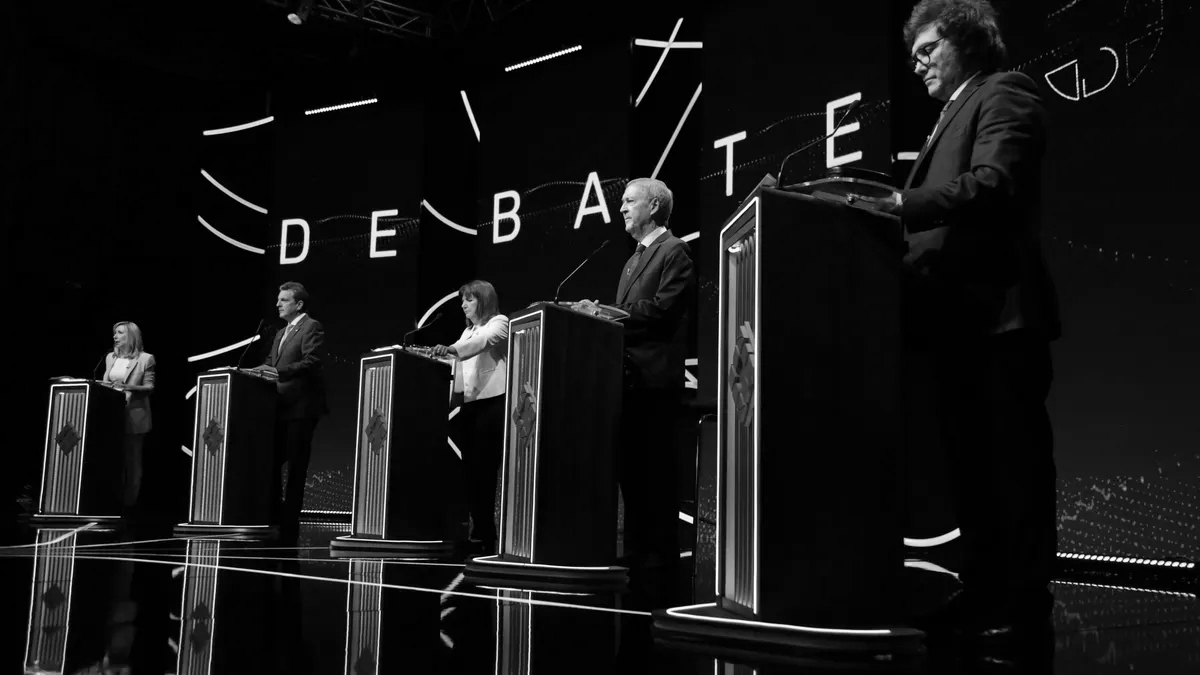Pocas novedades en el primer round del debate presidencial 