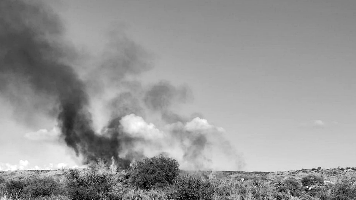 Se repiten los incendios en el basural de Capilla del Monte: denuncian toxicidad del aire y contaminación de ríos